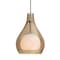 Besa Lighting Elle 11 Cord Pendant, Cognac, Bronze Finish, 1x9W LED 1JT-ELLE11CG-LED-BR - alternate 1